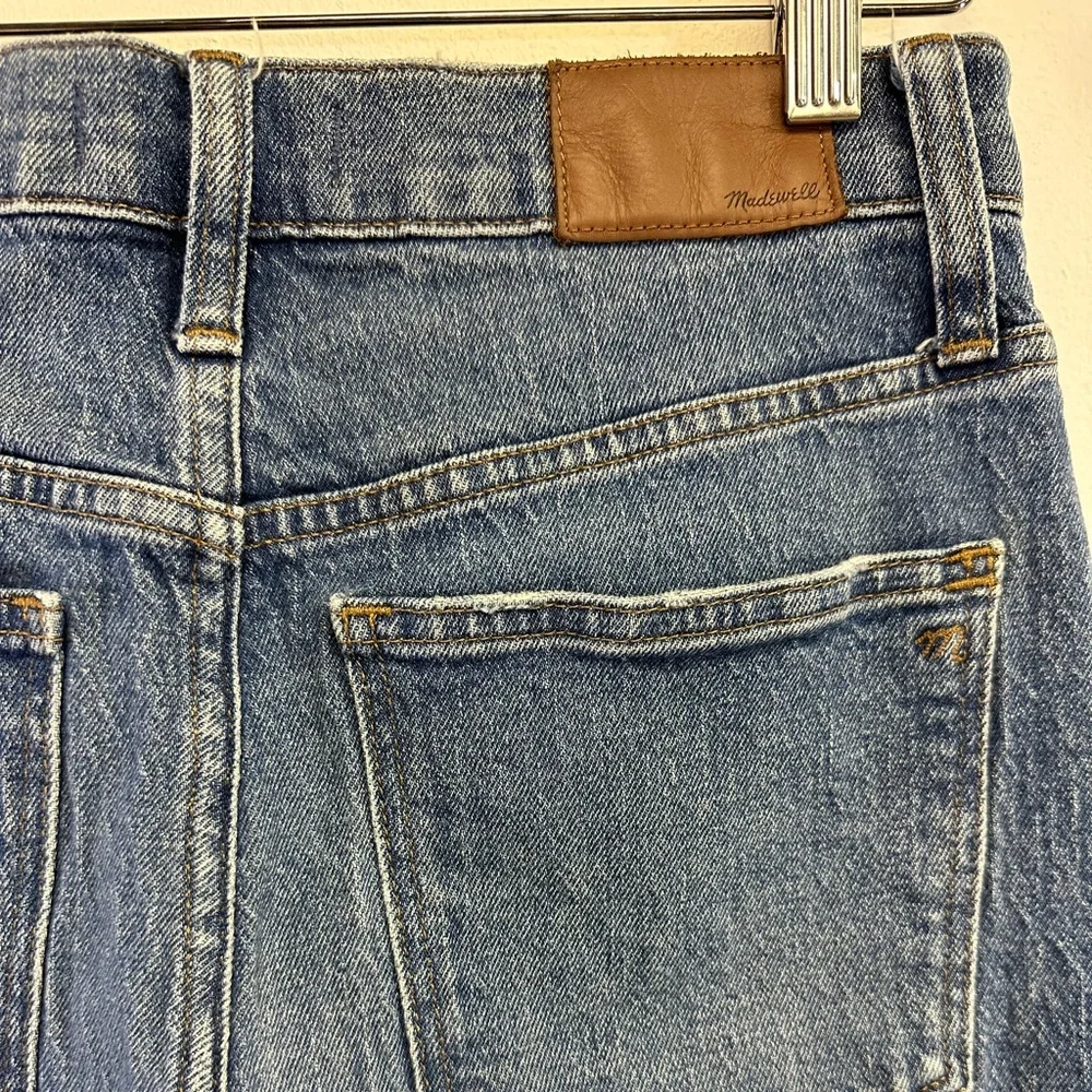 MADEWELL Do Well The High-Rise Slim Boyjean in Lavern Wash Size 26